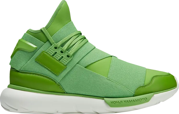 

Кроссовки Y-3 Qasa High 'Team Rave Green', зеленый