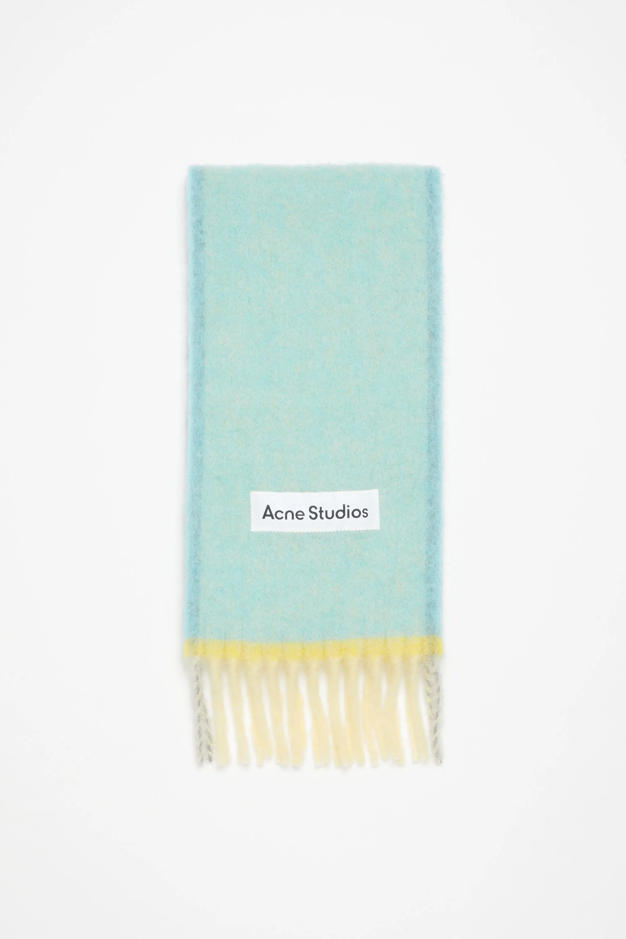 

Шерстяной мохеровый шарф - Узкий Acne Studios, Light blue