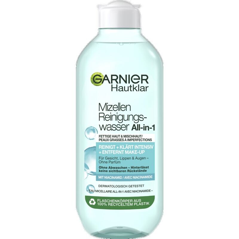 

Мицеллярная вода для очистки кожи 3в1 против загрязнений Garnier, 400 ml