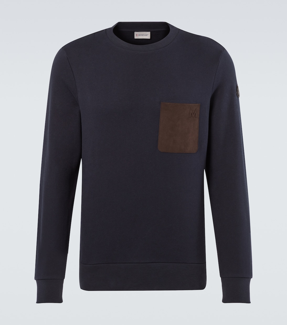 

Хлопковый свитер с кашемиром Moncler, Dark Navy Blue