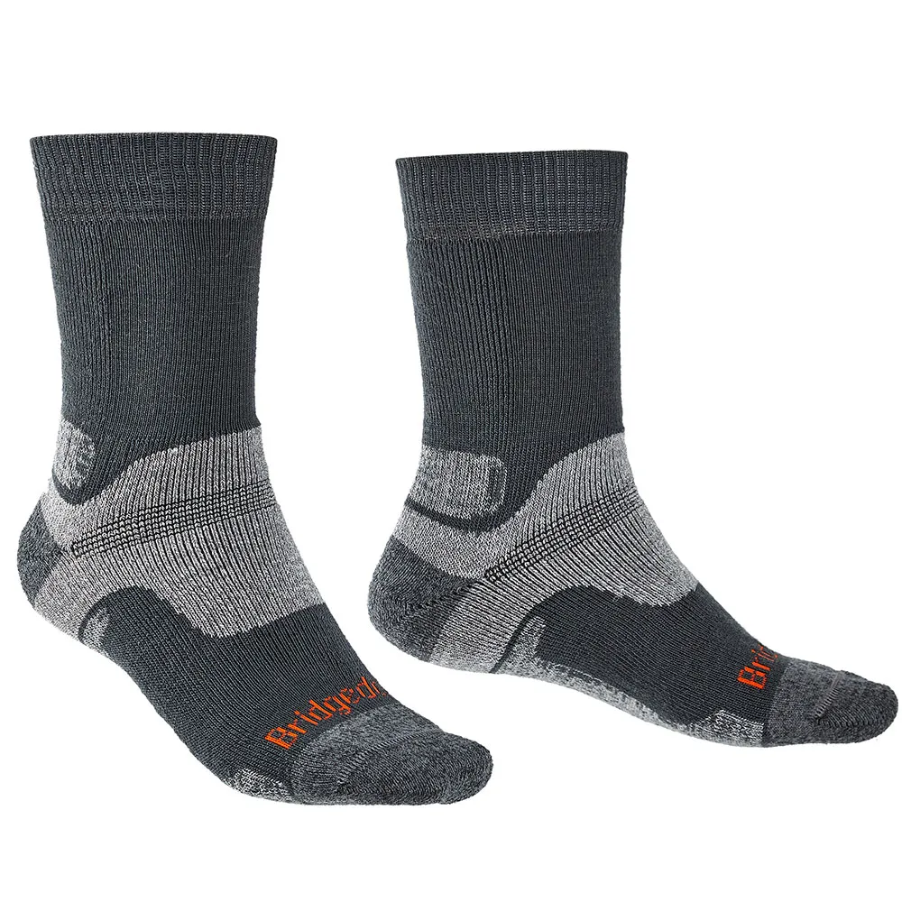 

Носки Bridgedale Midweight Merino Performance Boot, серый