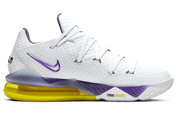 Кроссовки lebron 17 низкие Nike, белый — фото 2