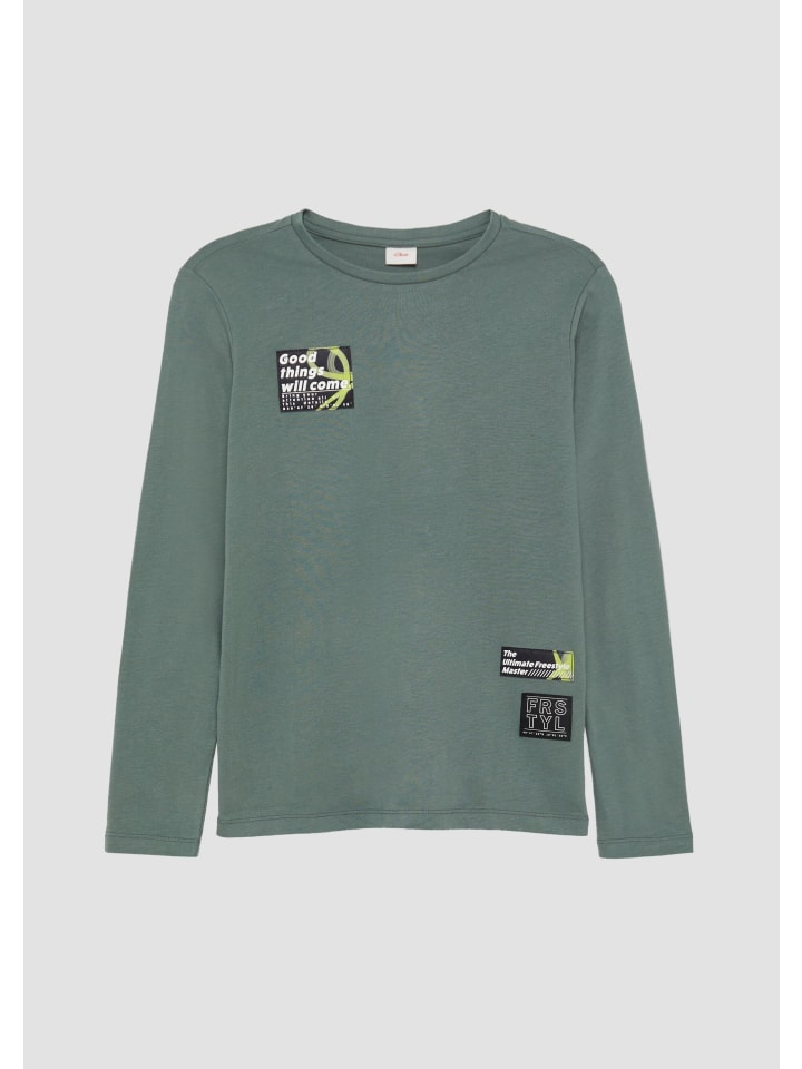 

s.Oliver Футболка цвета 9515_сланцево-серый