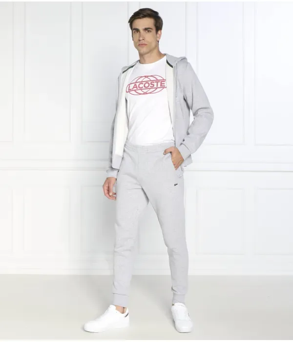 Спортивные штаны slim fit Lacoste, серый — фото 2