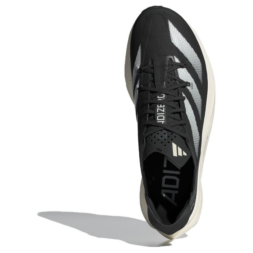 Кроссовки Adizero Adios Pro 3 мужские низкие черные/серебристые Adidas — фото 4