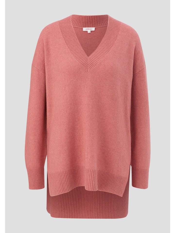 

Вязаный свитер цвета 2074_papaya s.Oliver