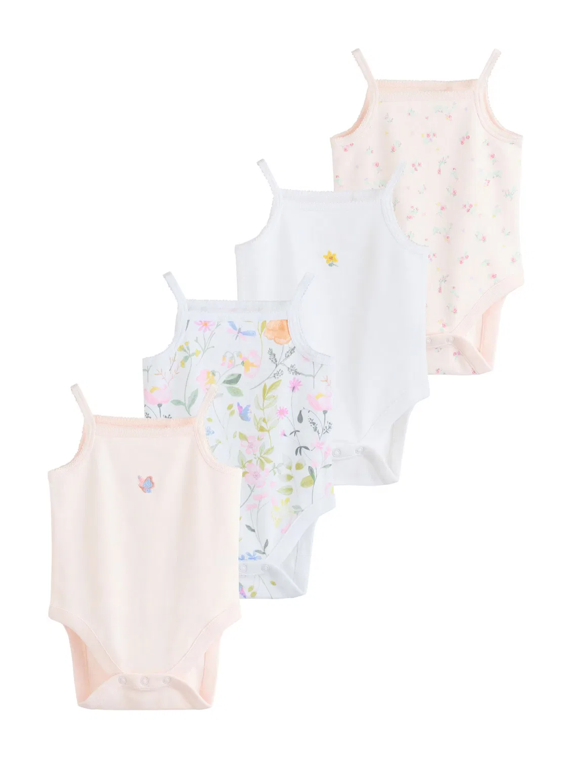 Комбинезон/Боди Next, Blue/Yellow/Pink/White