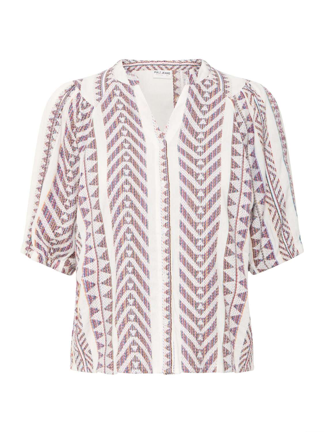 

PULZ Jeans Блузка 'LEZIA' в белом цвете