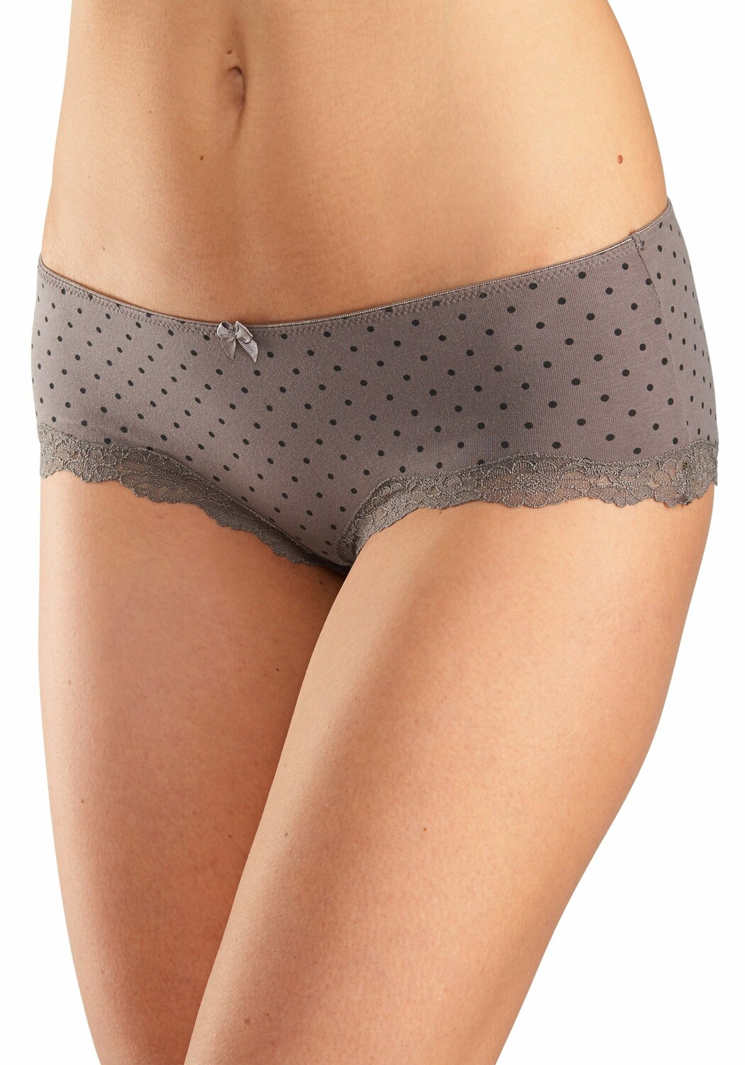 

Трусы LASCANA Panty, цвет taupe uni, gepunktet, gestreift