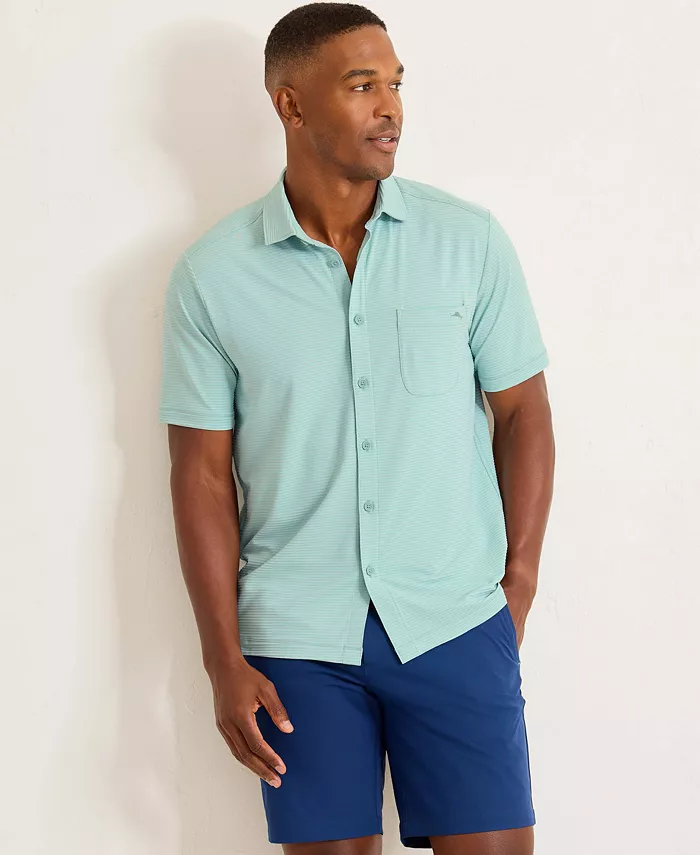 

Мужская футболка Costa Wave с коротким рукавом Tommy Bahama, синий