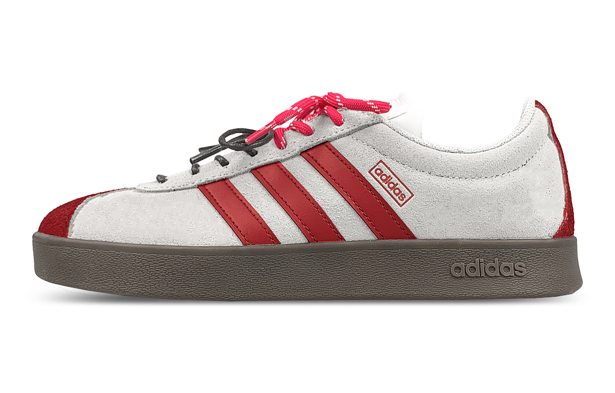 

Кроссовки adidas neo Skateboarding Shoes Unisex Low-top Red/Grey, красный