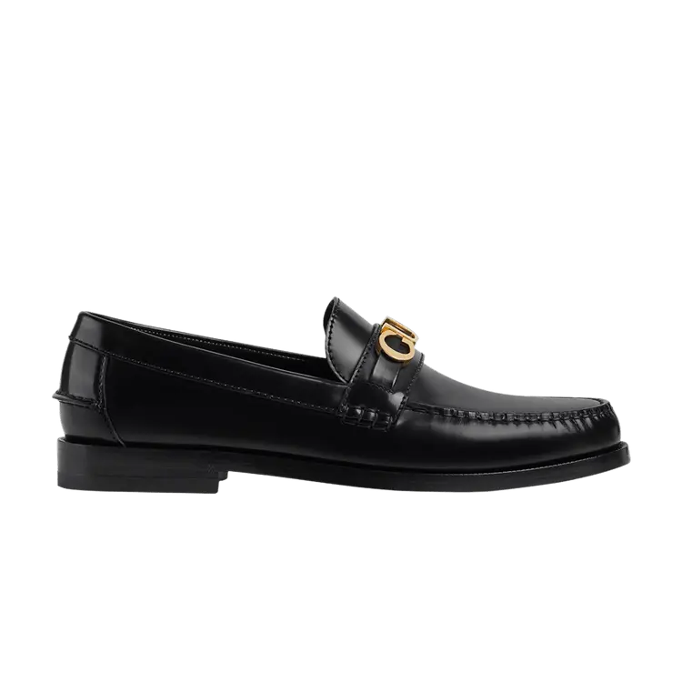 

Кроссовки Gucci Cara Logo Snaffle Loafer Black, черный