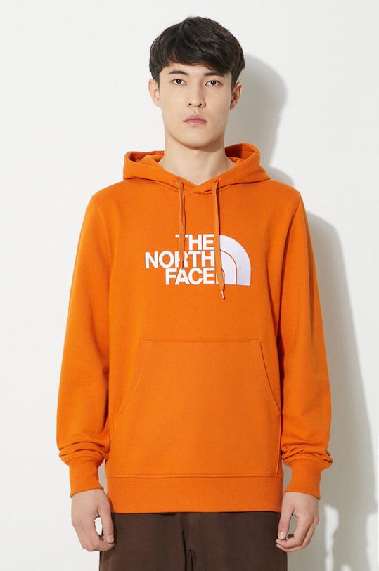 

Хлопковая толстовка M Light Drew Peak Pullover Hoodie The North Face, оранжевый
