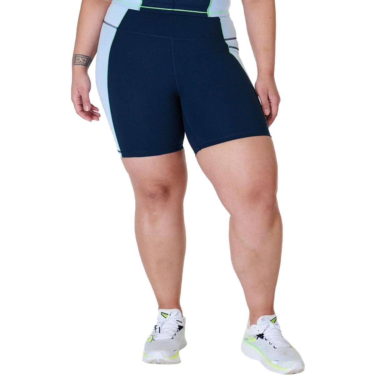 

Велосипедные шорты Power 6in Sweaty Betty, синий