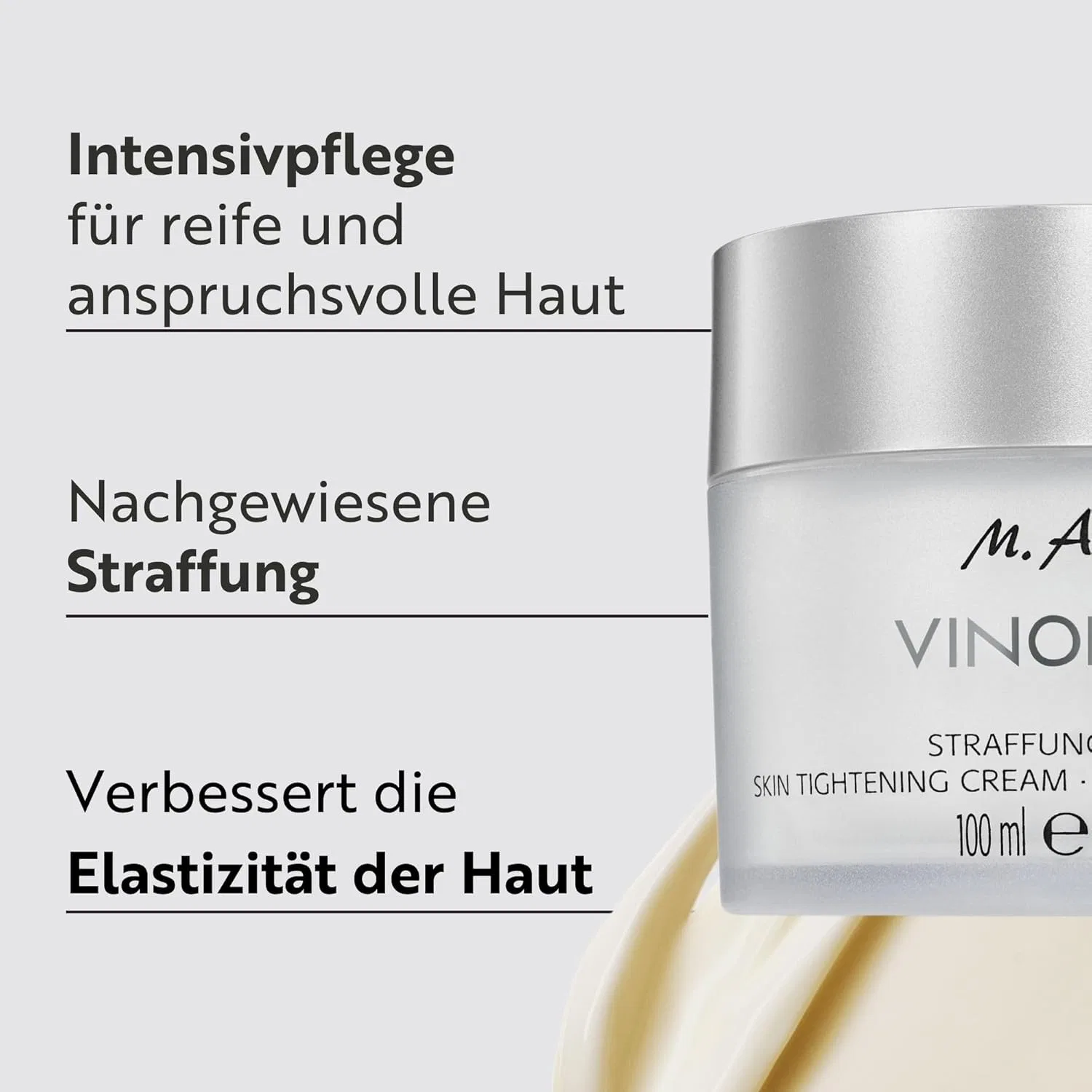 Крем для лица M. Asam — Укрепляющий для сухой кожи «VINOLIFT» от — фото 2