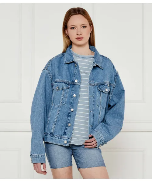 

Джинсовая куртка Loose fit Calvin Klein Jeans, синий