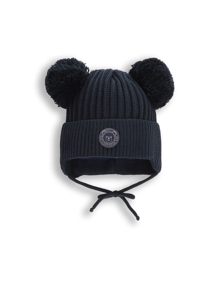 

Coccodrillo Зимняя шапка с помпоном темно-синего цвета