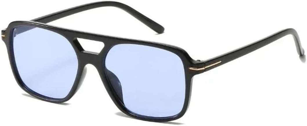 

Солнцезащитные очки с защитой UV400 | Увеличенная двойная перемычка, сине-желтые линзы | для женщин и мужчин, для занятий спортом на открытом воздухе и вождения (02) LXLHWN, 02