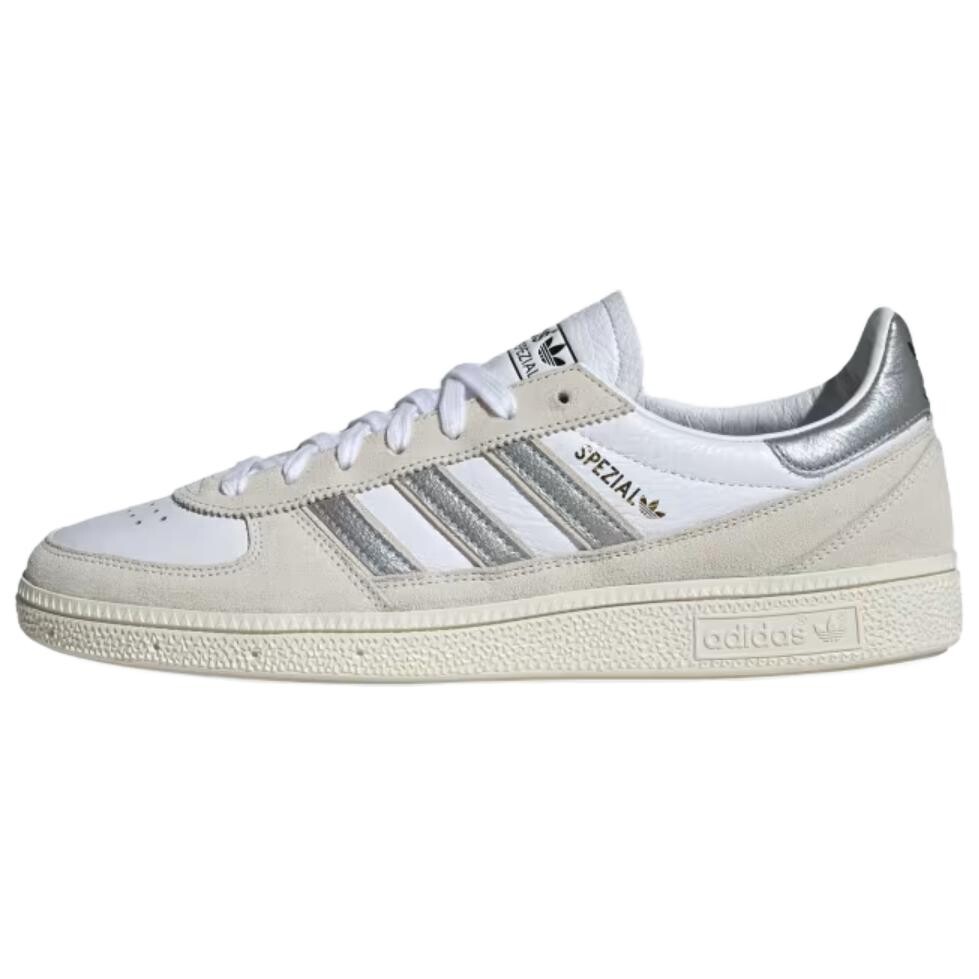 Кроссовки Adidas Handball Spezial Cloud White Silver Metallic Women's, белый