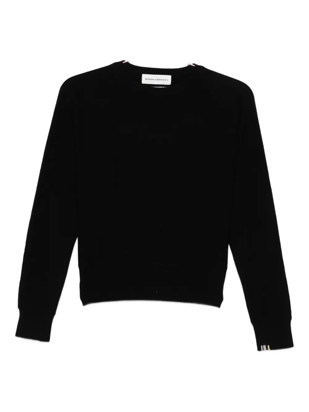 

Кашемировый свитер с круглым вырезом extreme cashmere, черный