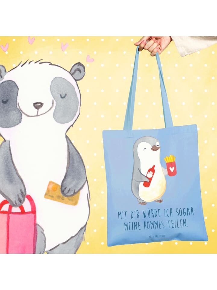 

Сумка Mr. & Mrs. Panda, цвет sky blue