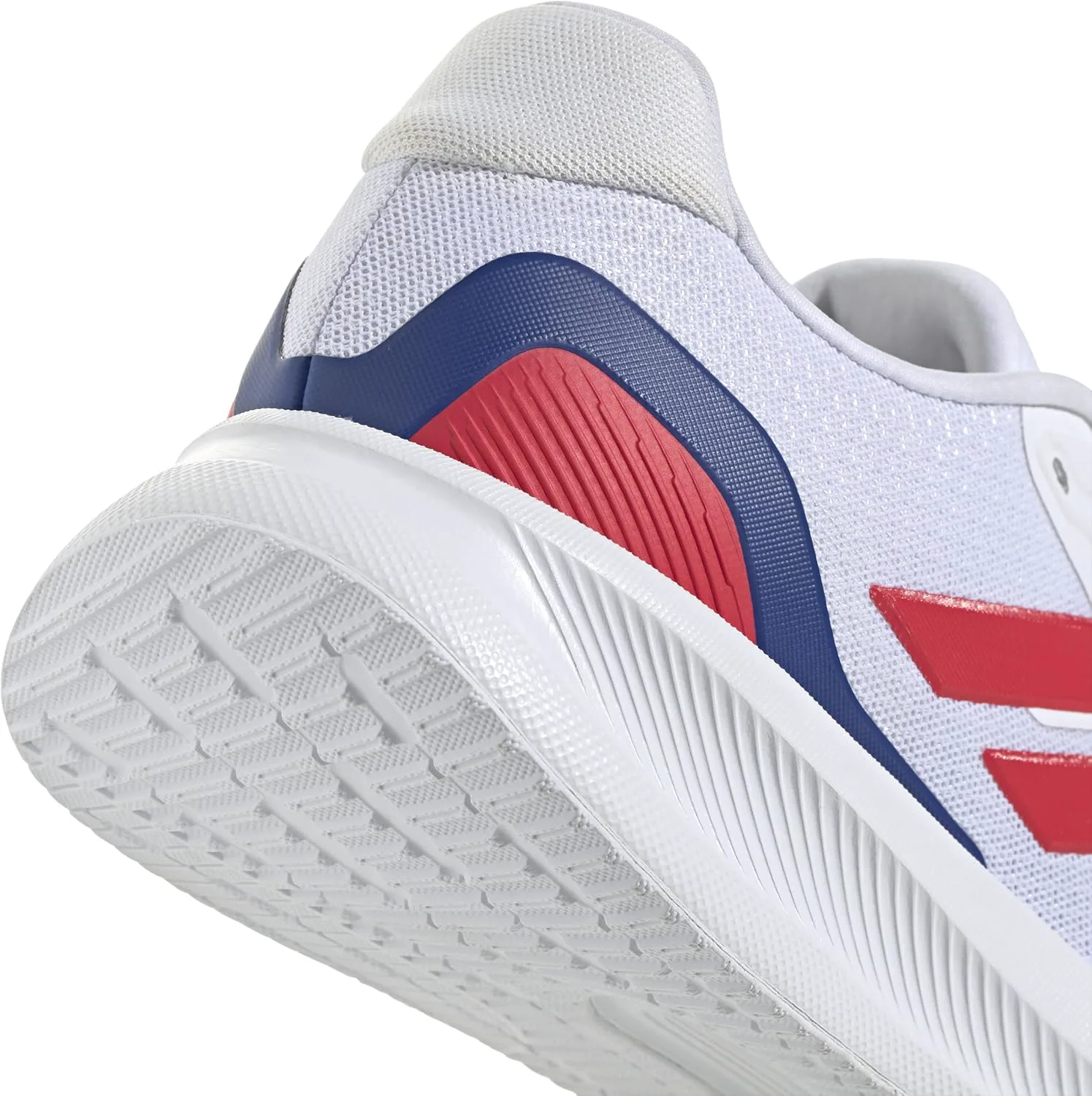 Мужские кроссовки Adidas Run Falcon 5, белый/красный/черный — фото 3
