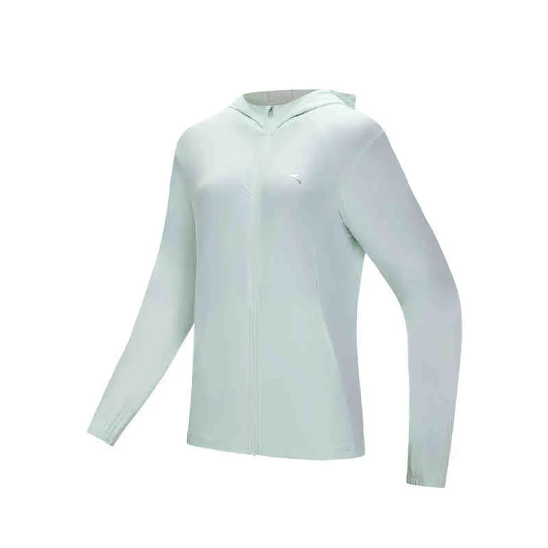 

ANTA Женская одежда для защиты от солнца с защитой от ультрафиолета, Wuzhi Aqua Green