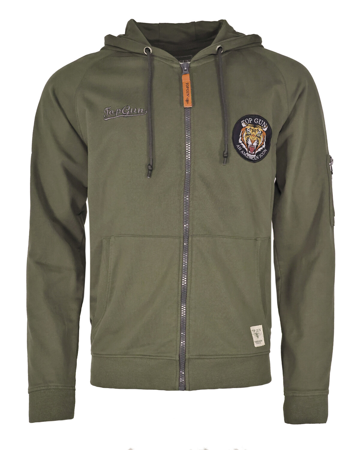 

Толстовка TOP GUN Hoodie TG20213018, оливковый
