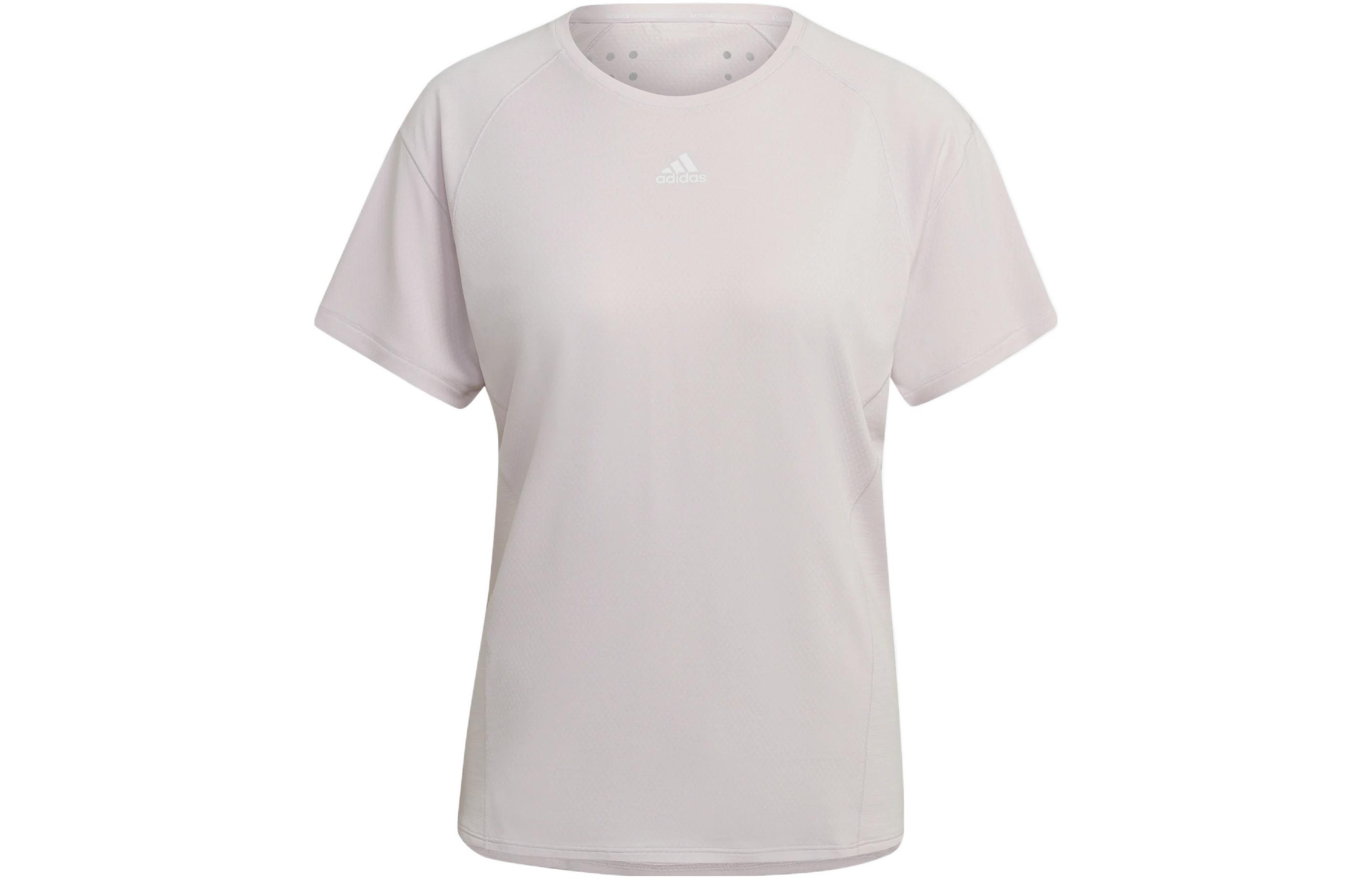 

Футболка с рукавом реглан Adidas, розово-белая