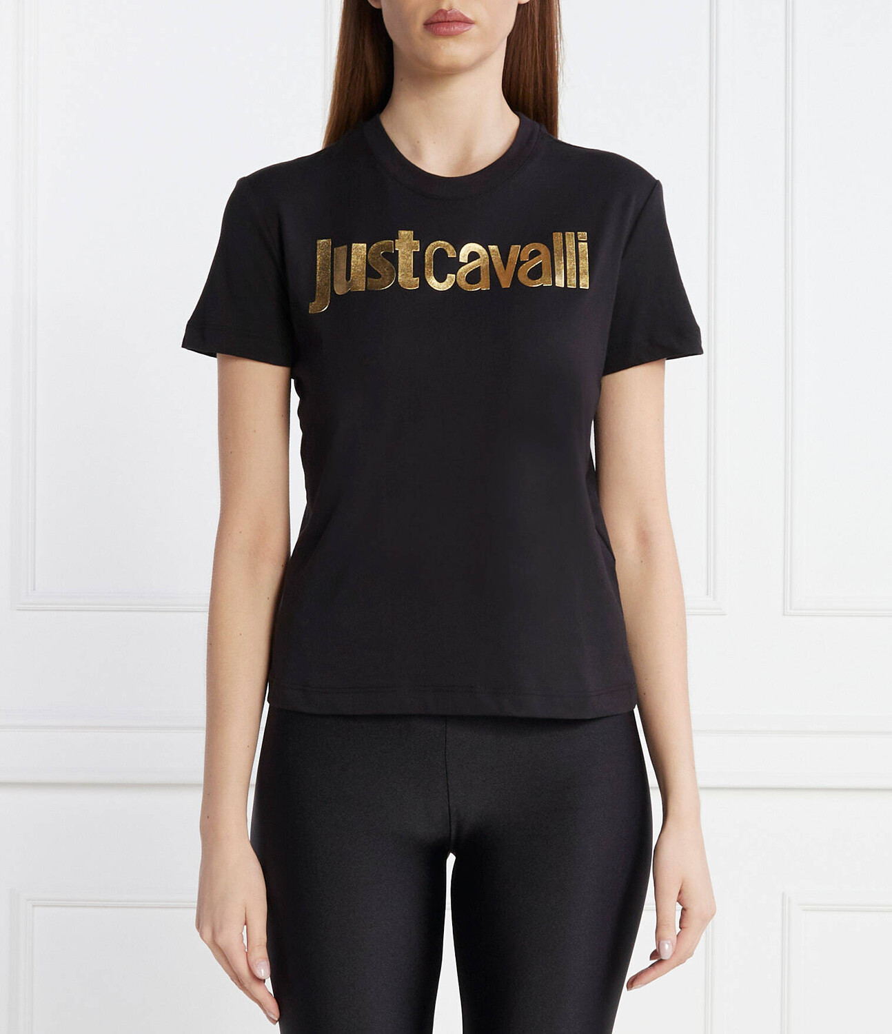 

Футболка Just Cavalli Regular Fit, черный