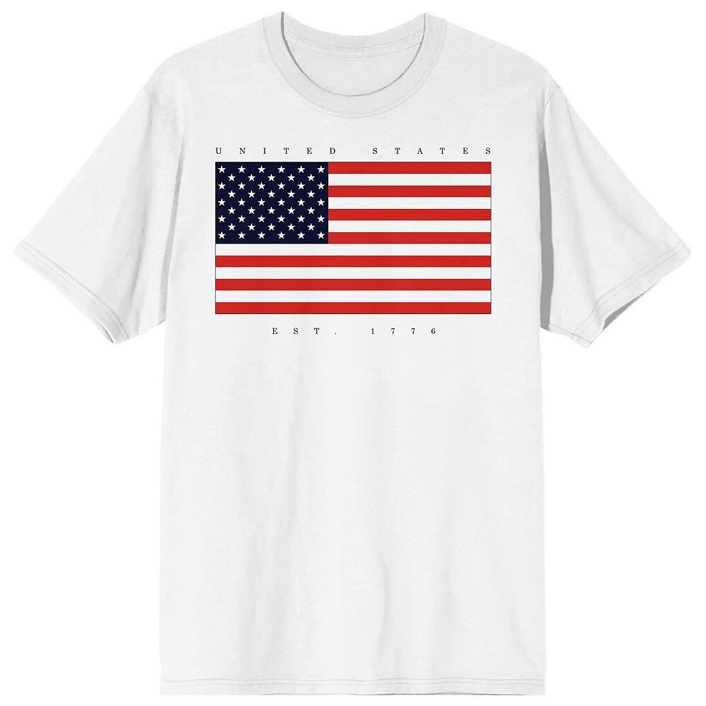 

Мужская футболка Americana United States Est 1776 Licensed Character, белый
