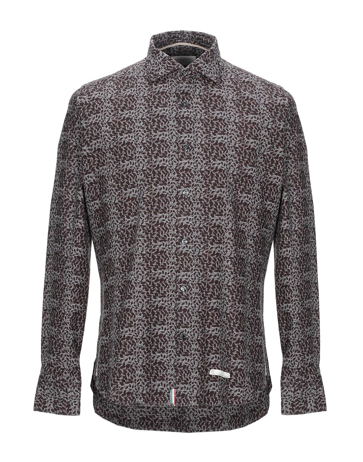 

Рубашка Tintoria Mattei 954, свинцовый