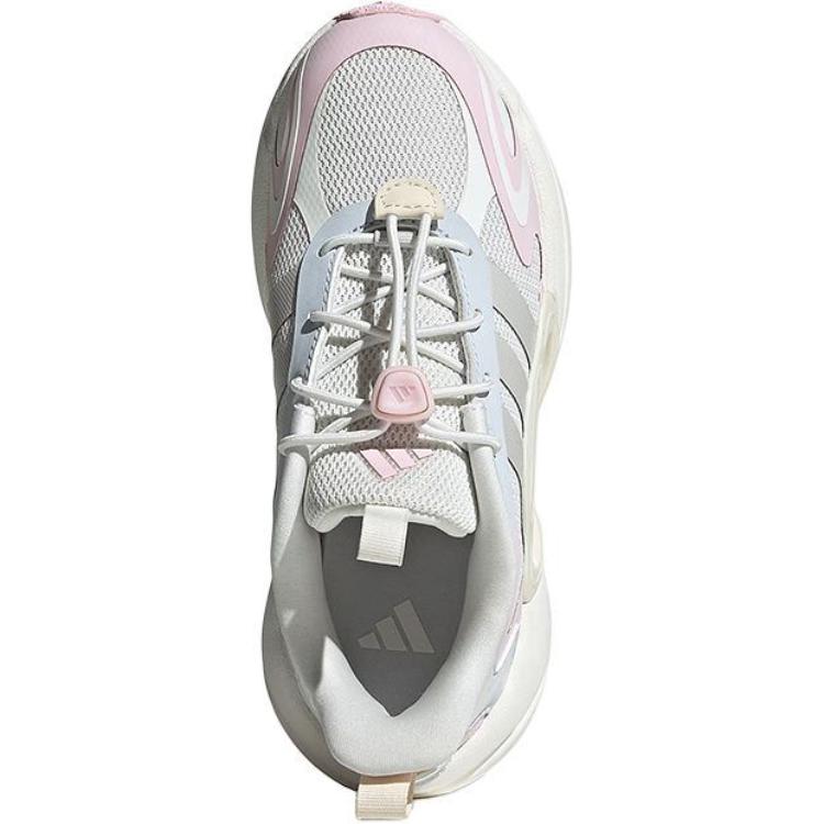 Кроссовки Galaxy Slip с низким верхом, устойчивые к истиранию и скольжению, для детей Adidas, серый — фото 3