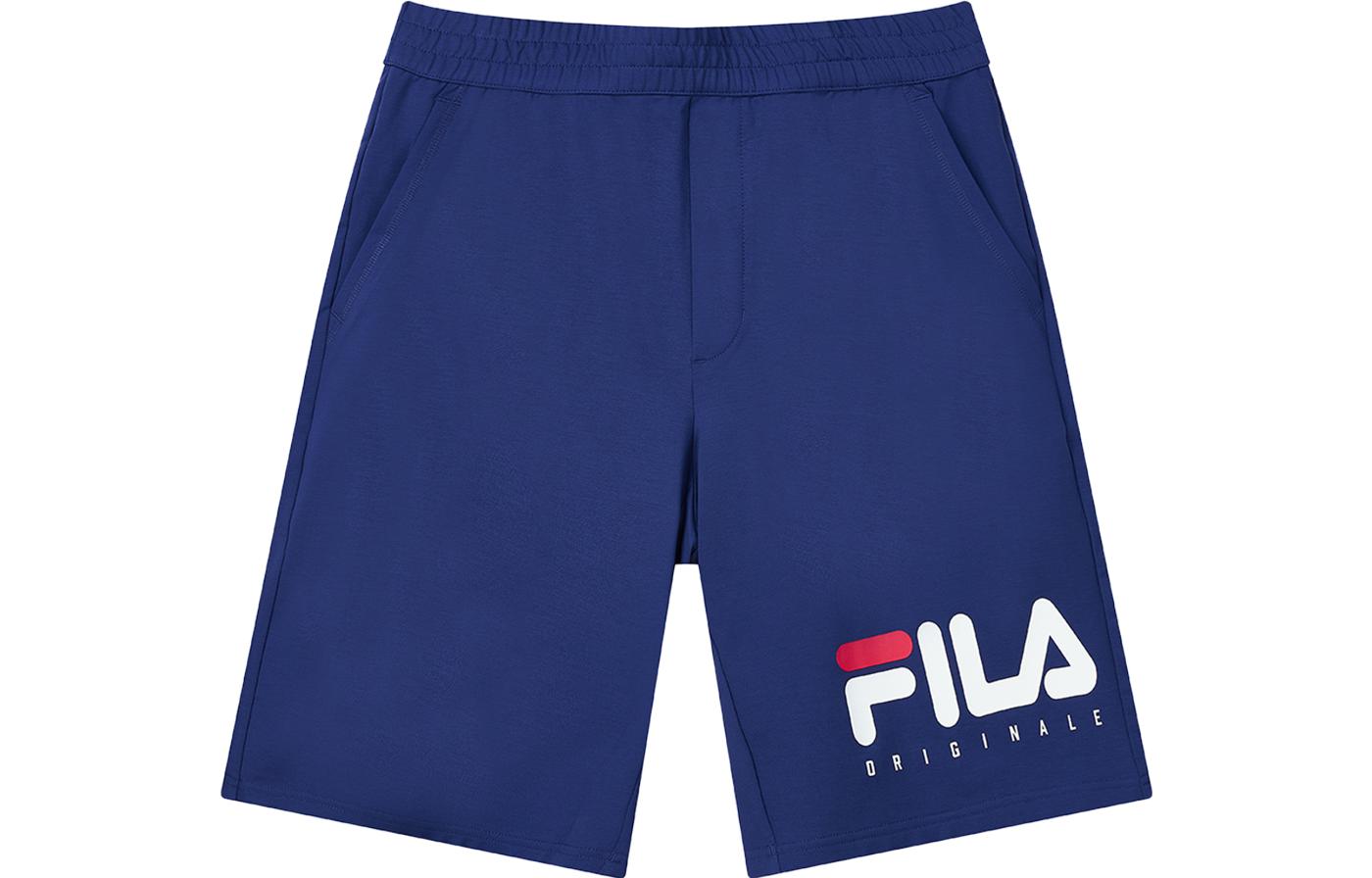 

Повседневные шорты мужские Glow Purple Blue Fila, цвет Glow purple blue