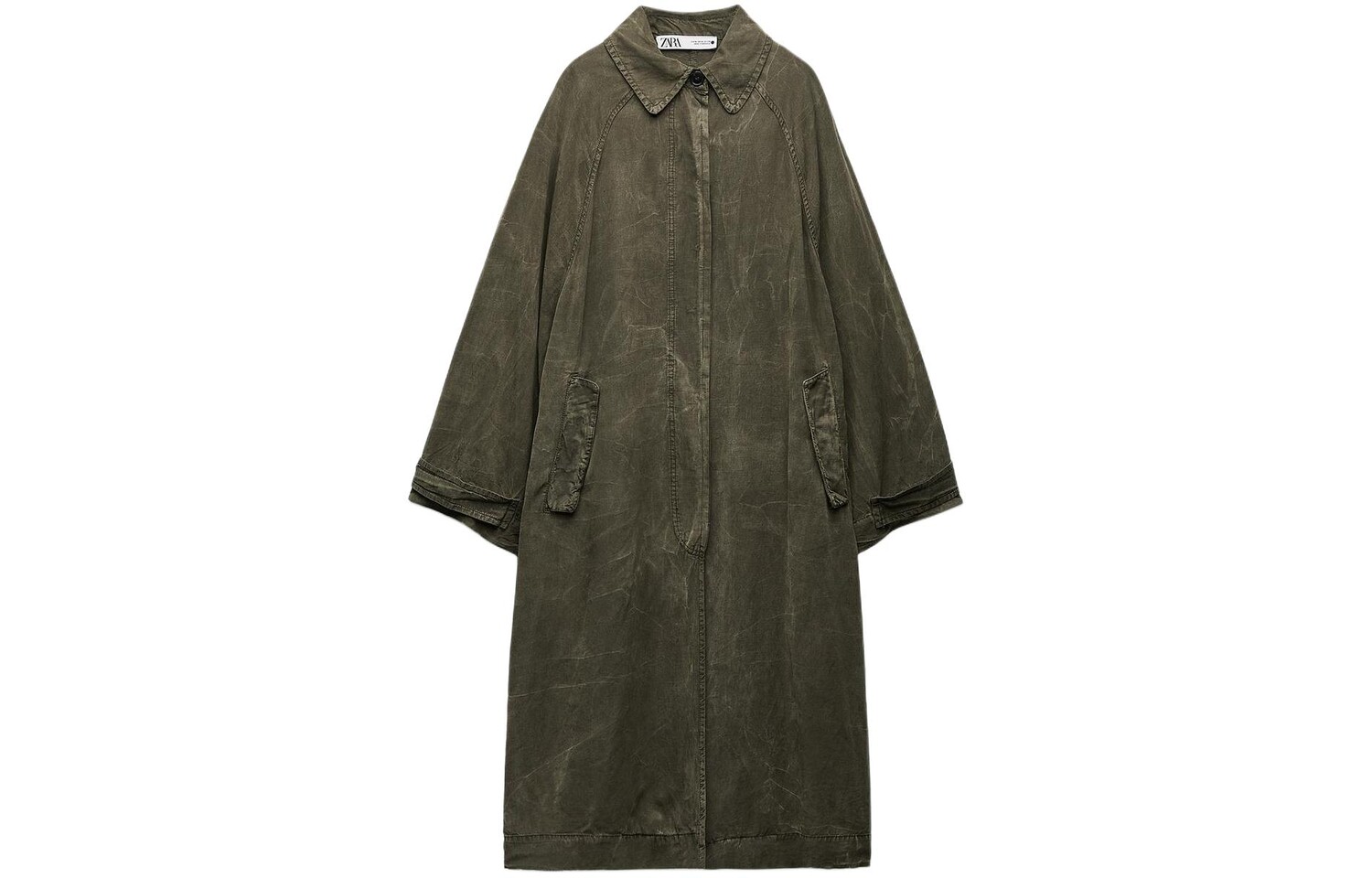 

Пальто женское хаки Zara