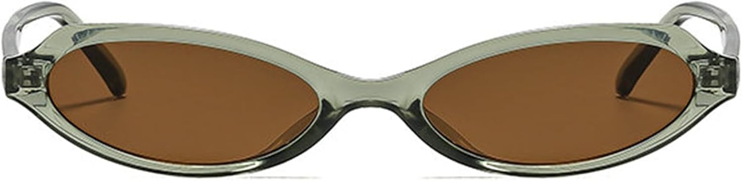 

Солнцезащитные очки Willochra в стиле ретро, ​​овальные, для женщин и мужчин, маленькие, модные, в стиле «кошачий глаз», 90-е, винтажные, забавные, стильные, с защитой от ультрафиолета UV400, C7