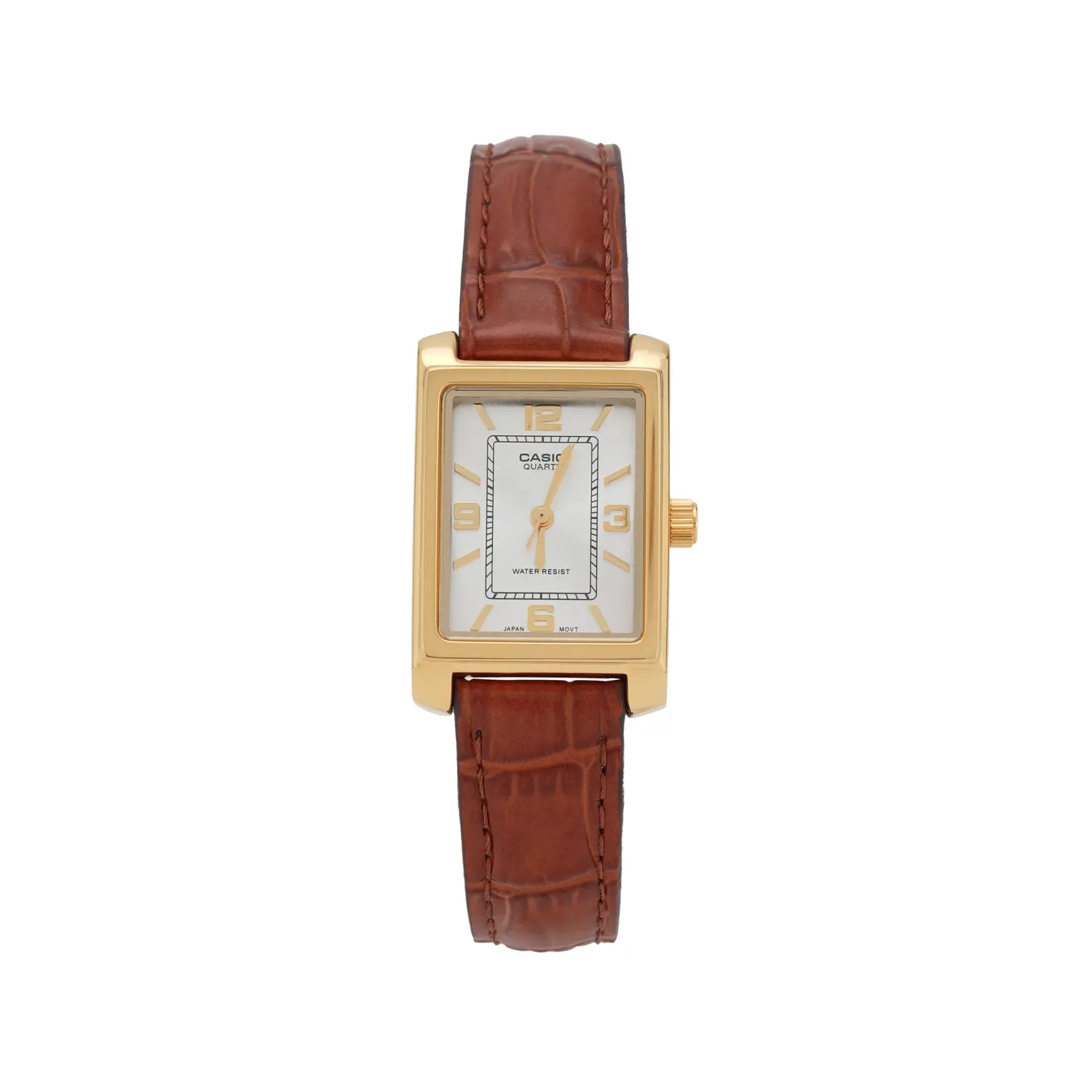 

Женские классические серебряные часы CASIO