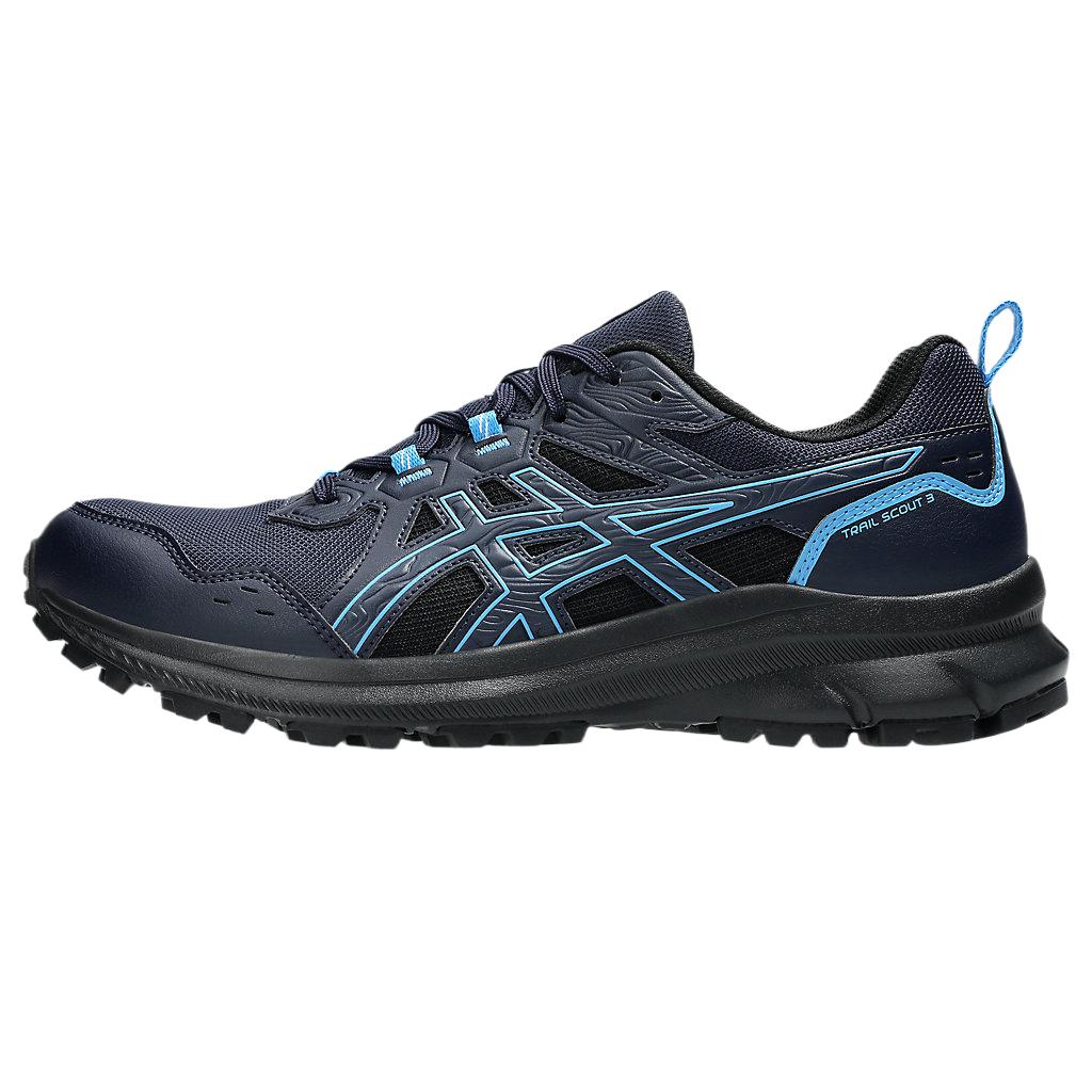 

Кроссовки Trail Scout 3 Midnight Light Blue ASICS, Black Blue
