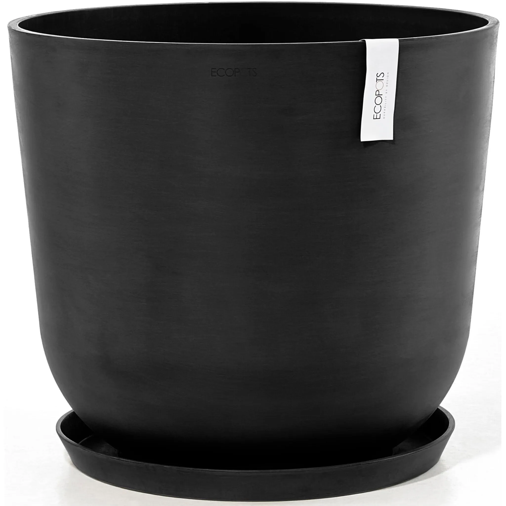 

Цветочный горшок ECOPOTS «Осло 55 + система водоснабжения темно-серый», для внутреннего и наружного применения: морозостойкий, ударопрочный и светостойкий