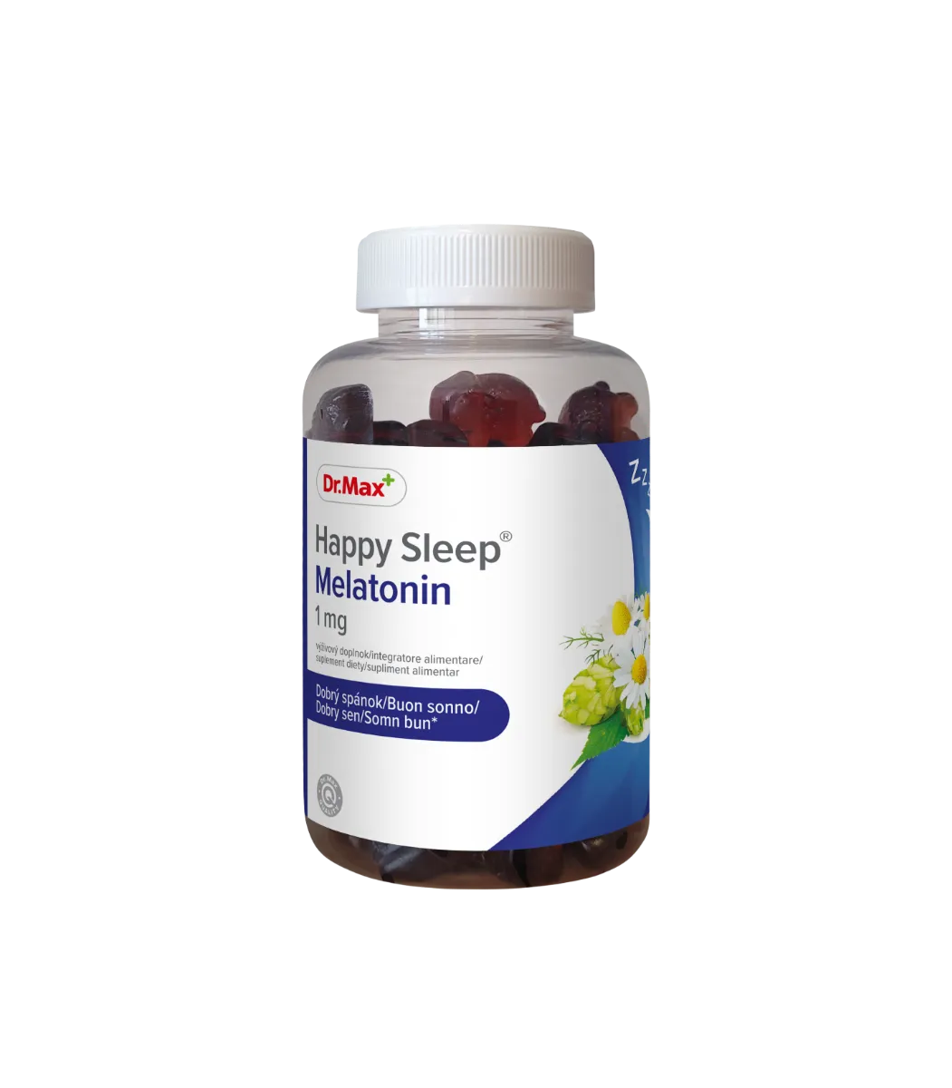 

Dr. max Happy Sleep Melaton 60 жевательных конфет с мелатонином