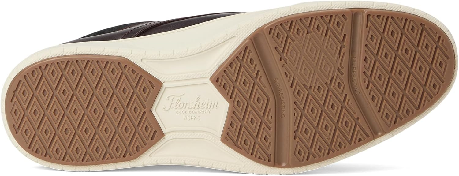 Мужские оксфорды Florsheim Work Premier Chukka ST, Cognac — фото 3