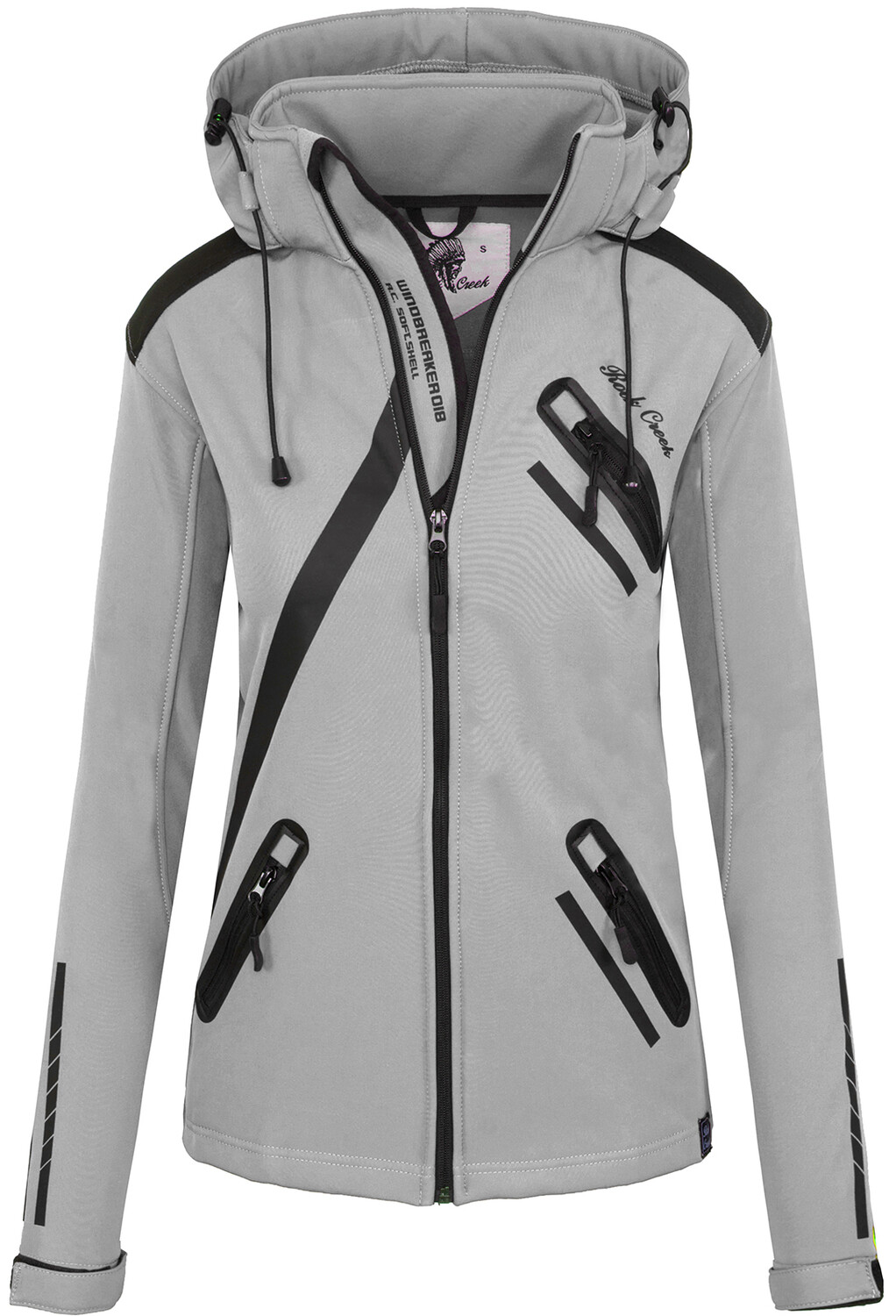 

Куртка софтшелл Rock Creek Jacke, серый