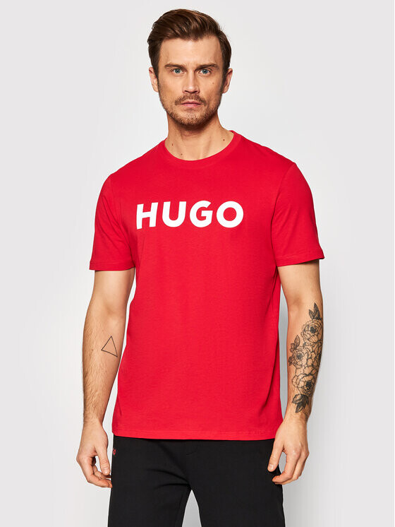 

Футболка стандартного кроя Hugo, красный