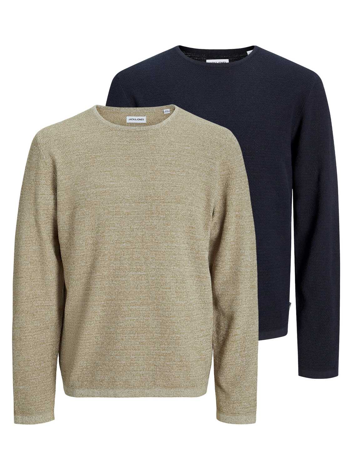 

JACK & JONES Свитер 'George' в ночном синем