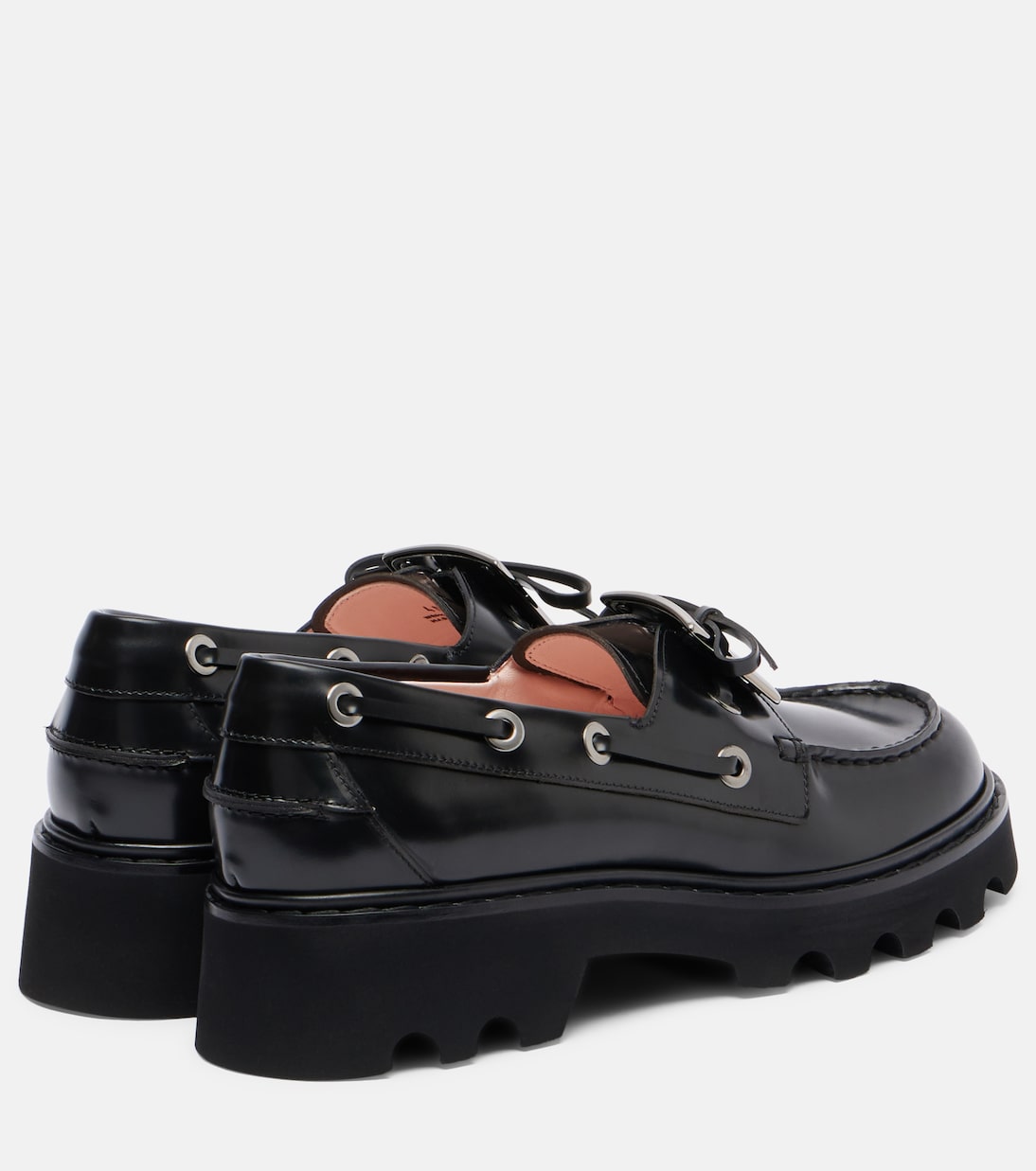 Кожаные мокасины Viv' Rangers Truck Roger Vivier, Nero — фото 2
