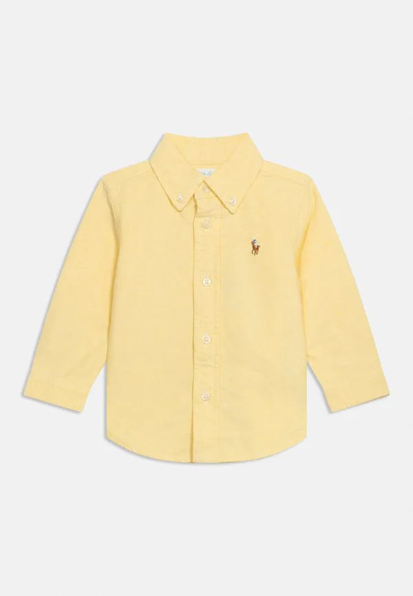 Знаменитая оксфордская рубашка 02y Polo Ralph Lauren, Yellow — фото 3