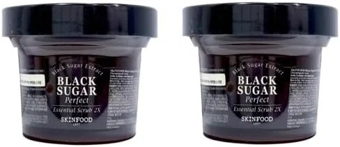 Скраб для лица Black Sugar Perfect Essential Scrubs 2X, 2 шт, 210 г Smile Life - T-Store