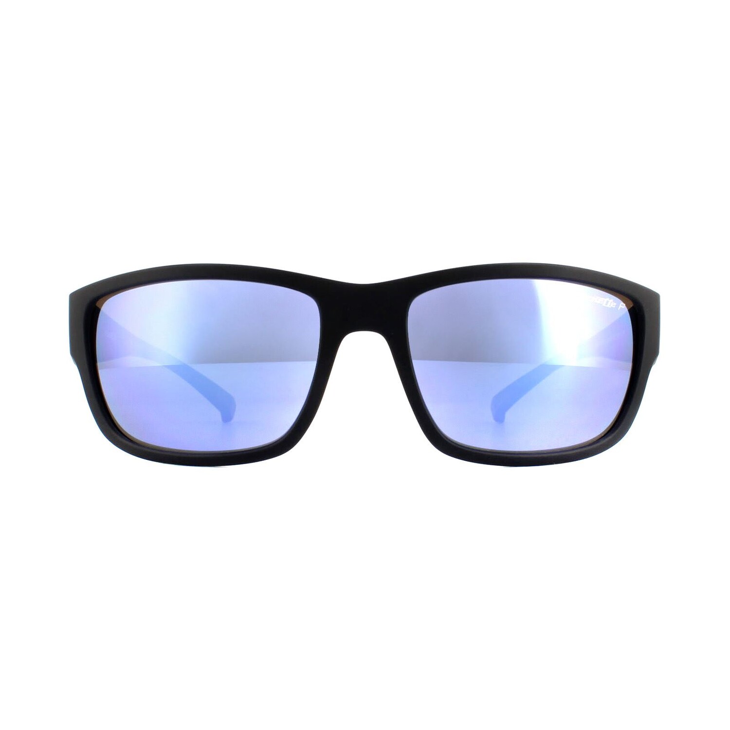 

Солнцезащитные очкиushwick 4256 0122 матовые зеркальные водные Arnette, черный
