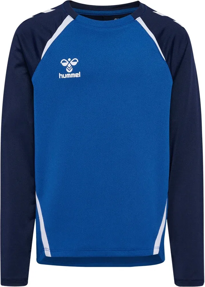 Капюшон худи детский, Lead 2.0 Crew Sweat, Hummel, синий — фото 2