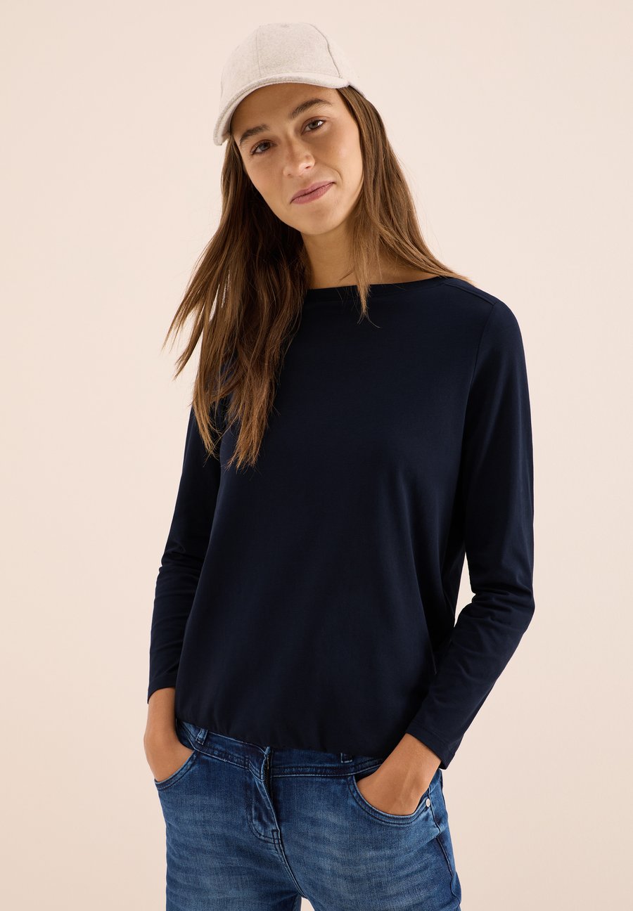 

Топ Cecil IN UNIFARBE, Blau/Dark Blue
